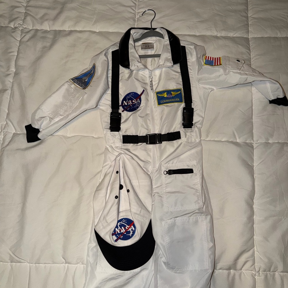 Roma White and Black Astronaut Costume